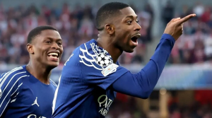 Arsenal must come from behind to reach the Champions League final after Ousmane Dembele's early strike gave Paris St-Germain victory at Emirates Stadium.