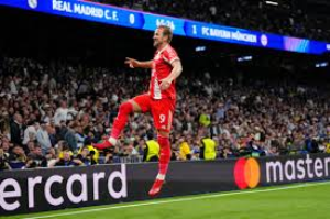 Harry Kane marked his comeback from injury with a superb strike as Bayern Munich took the advantage in their Champions League quarter-final against Real Madrid with an impressive first-leg victory at the Bernabeu.