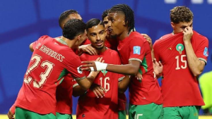 Soufiane Rahimi and Gessime Yassine scored late goals for Morocco to deny Haiti their first-ever World Cup point in Atlanta.