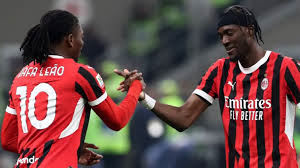 English striker Tammy Abraham scored for AC Milan but city rivals Inter struck back to ensure the first leg of their Coppa Italia semi-final ended in a draw.