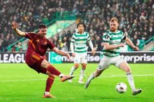Celtic conceded three goals in a horror Europa League first half against Roma as Wilfried Nancy became the first manager of the club to lose his opening two games amid a turbulent eight days in charge.