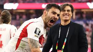 Eliminated Turkey ended the United States' unbeaten start with a stoppage-time winner in Los Angeles as they recorded their first World Cup victory since 2002.