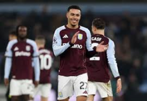 Morgan Rogers struck twice as Aston Villa extended their winning run to 10 matches in all competitions, their best run as a top-flight club since 1914, by beating Manchester United at Villa Park.