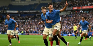Arsenal suffered their first defeat of the season as they were stunned by Brighton, who put three past the champions at Amex Stadium.