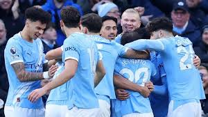 Erling Haaland scored twice to help Manchester City beat beleaguered West Ham United for a fifth straight Premier League victory to keep up the pressure on leaders Arsenal.