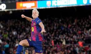 Barcelona moved one point clear of rivals Real Madrid at the top of La Liga with a comfortable victory over bottom side Real Oviedo.