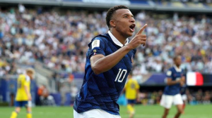 Kylian Mbappe became the all-time leading goalscorer in World Cup knockout matches as France cruised past Sweden 3-0 to set up a last 16 tie with Paraguay.
