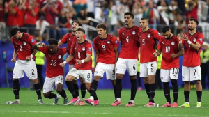 Egypt defeated Australia on penalties to claim their first ever win in the World Cup knockout stage and set up a last-16 tie with either Argentina or Cape Verde.