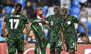 Victor Osimhen and Akor Adams were on target as Nigeria advanced to the semi-finals of the 2025 Africa Cup of Nations (Afcon) with a comfortable win over Algeria.