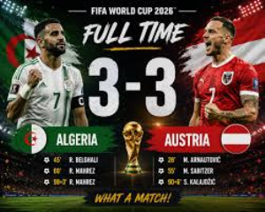 Algeria and Austria produced an incredible finish as both secured the point they needed to reach the World Cup knockout stages - and eliminate Iran.