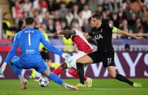 Tottenham Hotspur keeper Guglielmo Vicario produced a superb performance to defy Monaco as Thomas Frank's side survived to earn an important Champions League point.