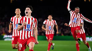 Atletico Madrid took a huge step towards reaching the Champions League semi-finals as they claimed an impressive win at 10-man Barcelona.