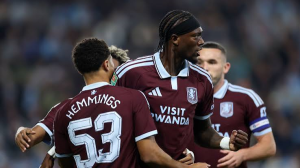 Tammy Abraham's double helped Aston Villa overcome Coventry City to reach the Carabao Cup fourth round.