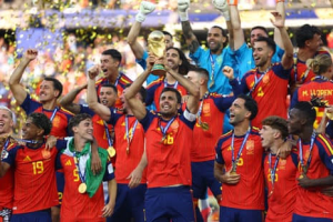 Spain beat Argentina to win World Cup.