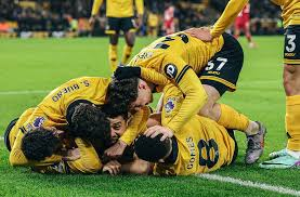 Andre scored a 94th-minute winner as bottom club Wolves beat the defending Premier League champions Liverpool.
