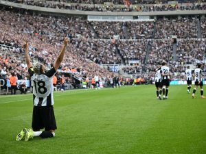 Newcastle United sealed their golden ticket to the Champions League despite Everton securing a deserved victory at St James' Park.