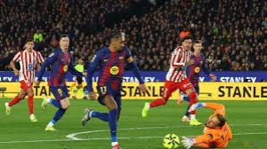 Barcelona opened up a four-point lead at the top of La Liga as they came from behind to defeat Atletico Madrid 3-1.