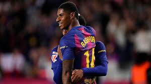 Marcus Rashford scored for Barcelona as they bounced back from their El Clasico loss with victory over Elche in La Liga.