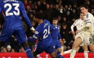 New Chelsea head coach Liam Rosenior watched from the stands as Harry Wilson's fine finish condemned his team to defeat against west London rivals Fulham at Craven Cottage.