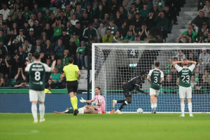 Hibernian endured Conference League play-off heartbreak for a second successive year as Miguel Chaiwa's 91st-minute own goal gave KAA Gent victory to conclude a miserable night at the end of a depressing week for Scottish football.