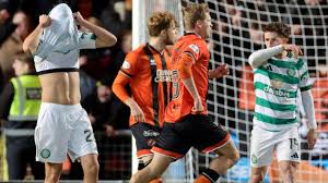 Dundee United piled more pressure on Wilfried Nancy as they came from behind to condemn the Frenchman to a fourth straight defeat since becoming Celtic manager on another day of turmoil for the reigning Scottish champions.