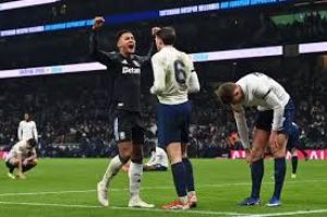 Aston Villa increased the pressure on under-fire Tottenham Hotspur head coach Thomas Frank with a battling victory in their FA Cup third-round meeting.