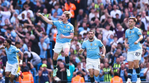 Six days after being condemned for their performance in the derby stalemate at Old Trafford, Manchester City roared back from two goals down to beat Crystal Palace in a thrilling encounter at Etihad Stadium.