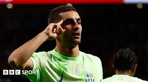 Barcelona narrowly edged past Atletico Madrid on aggregate to set up a meeting with Real Madrid in the final of the Copa del Rey.