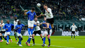 Germany recovered from a goal down to record their first away victory over Italy in 39 years in the teams' Nations League quarter-final first leg.