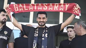 Galatasaray sign Man City's Gundogan on free transfer.