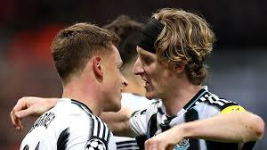 Harvey Barnes and Anthony Gordon fired Newcastle United to an emphatic victory against Jose Mourinho's Benfica in the Champions League.